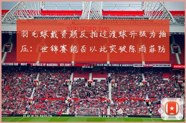 羽毛球戴资颖反拍过渡球升级为抽压：世锦赛能否以此突破陈雨菲防线？